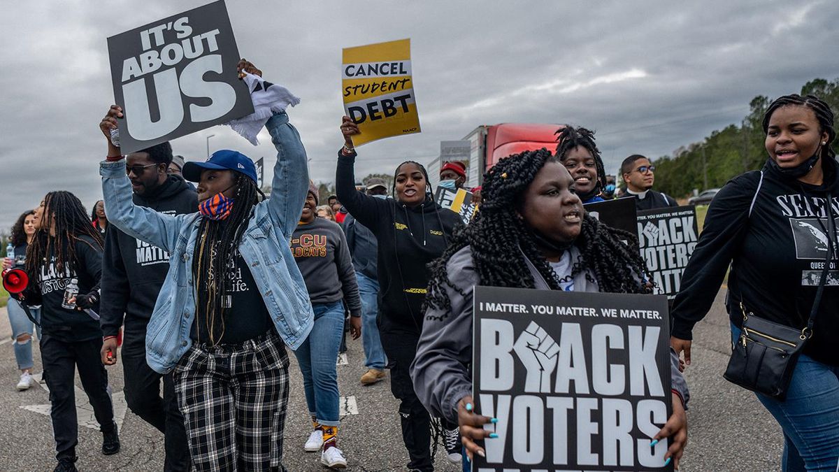 Young Black voters might be swing voters now